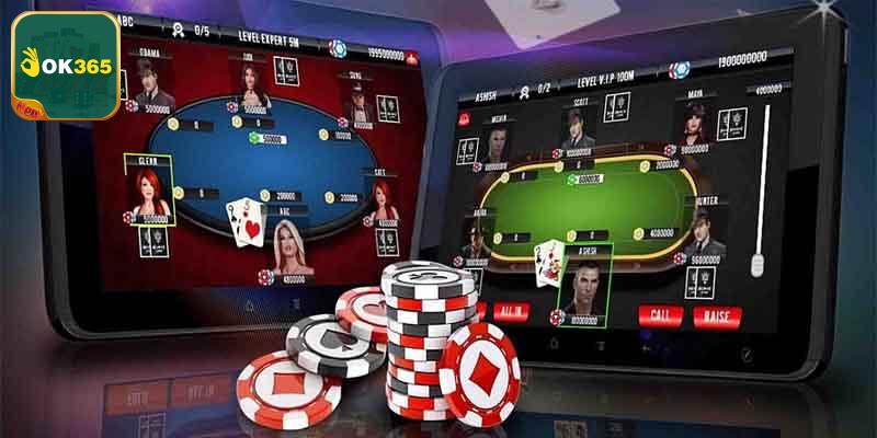 Cách thức tham gia chơi poker OK365 siêu đơn giản